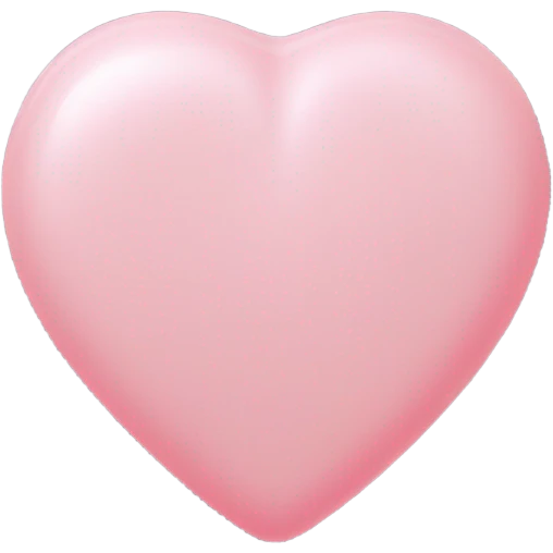 heart shaped gua sha massager emoji