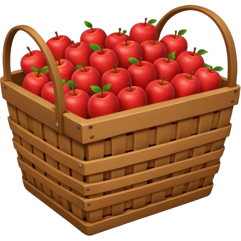 Rectangular Apple Basket emoji