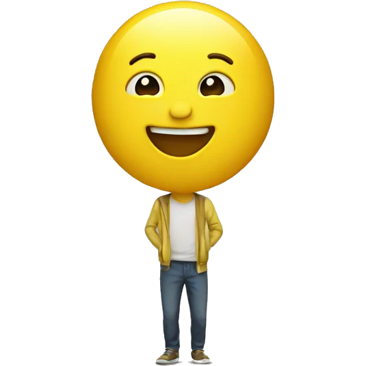 yellow guy  happy  emoji