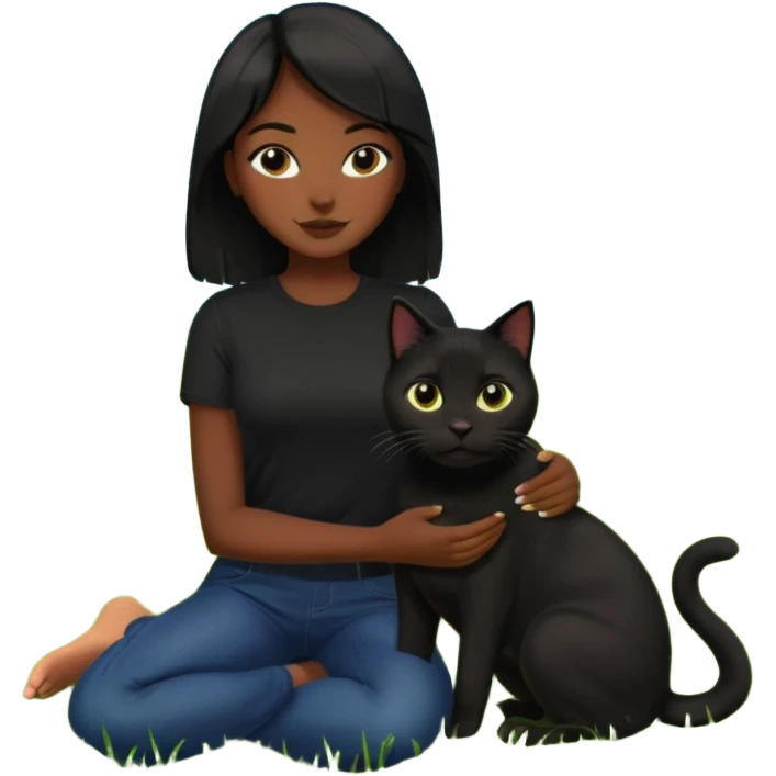 🛹🌿🖤👩🏽🐈 emoji