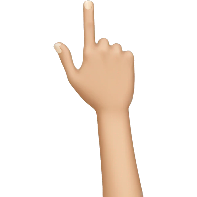 finger tap emoji