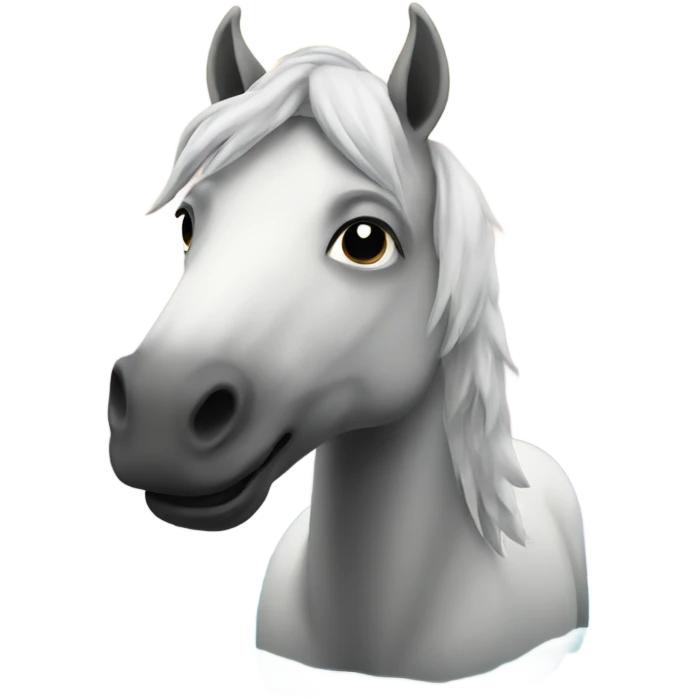 Gay horse in floaty emoji