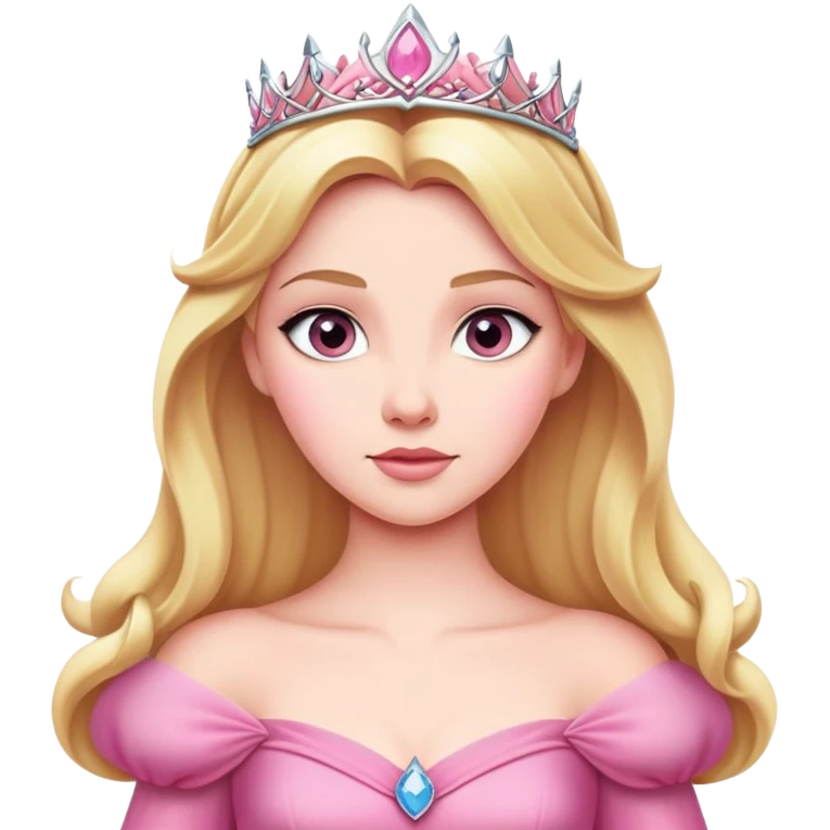 princess aurora pink emoji