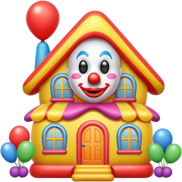 clown house emoji
