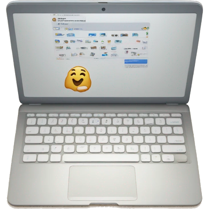 open mackbook emoji