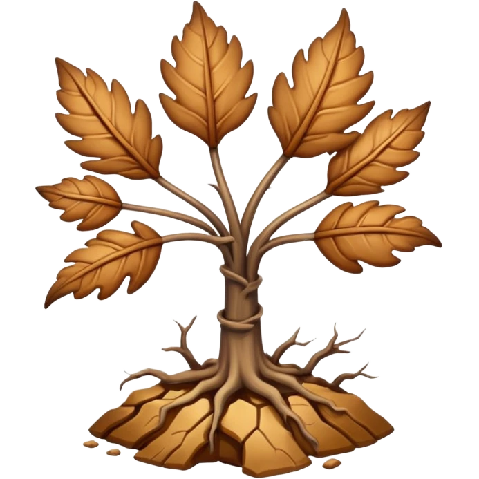 росток завял
 emoji