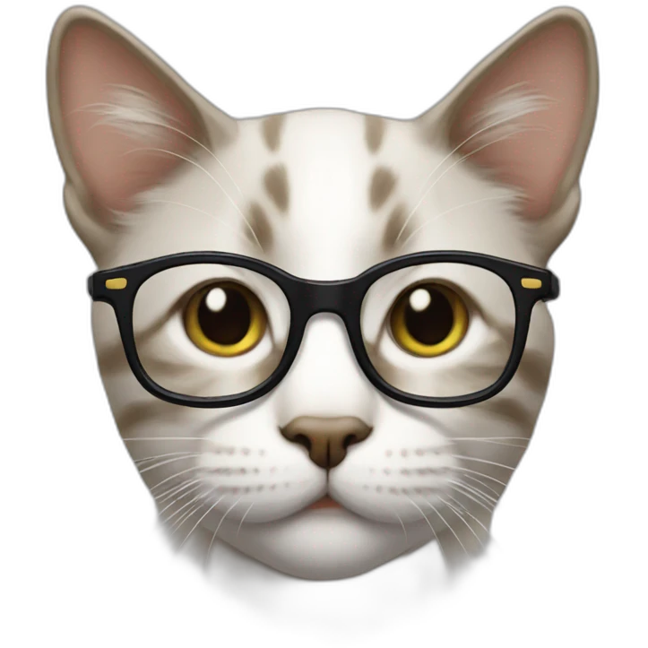 cat with glasses emoji