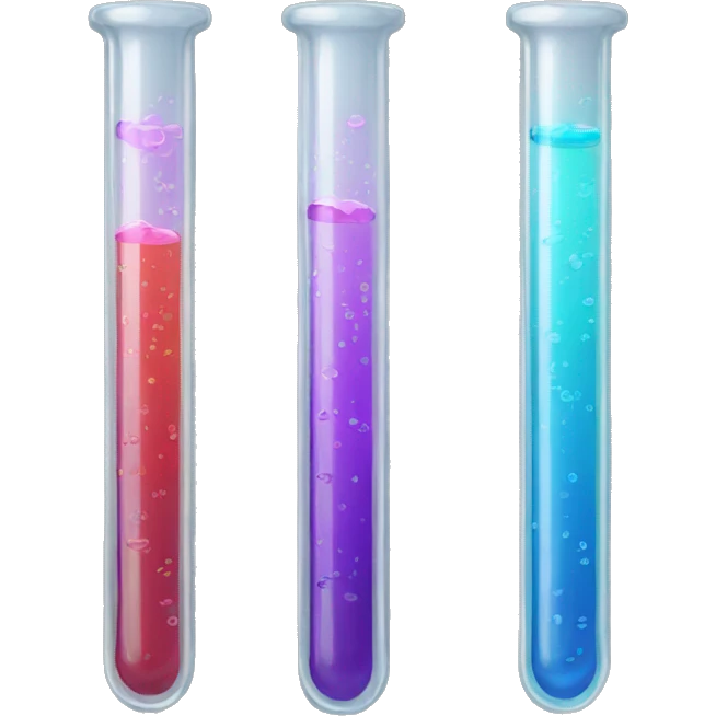 Huge test tube emoji