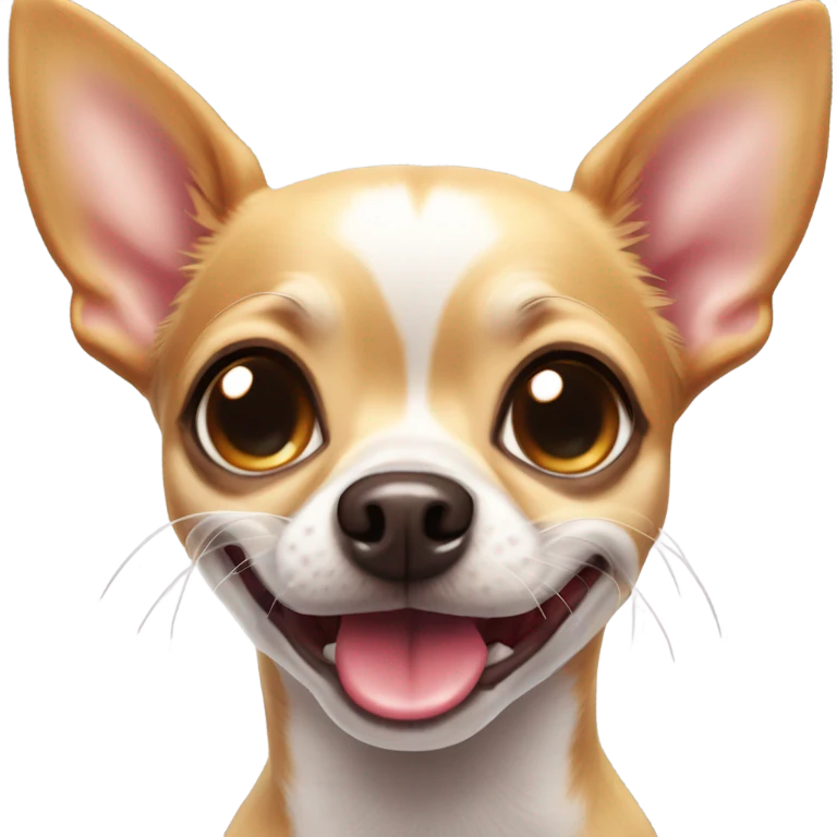 Chihuahua smile emoji
