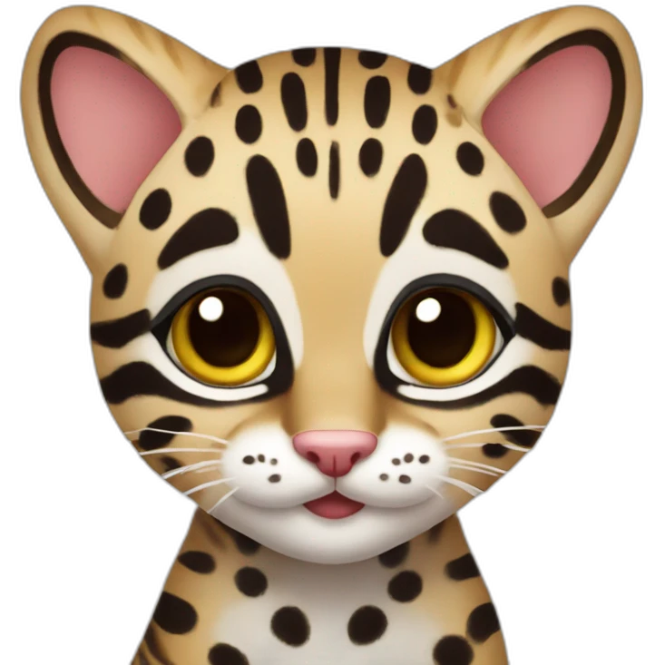 cute Ocelot emoji