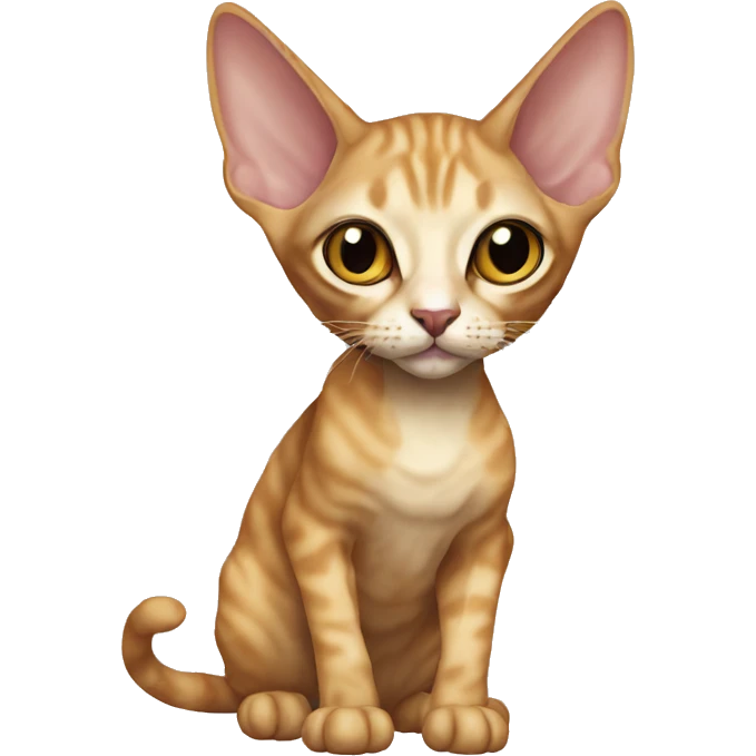 Devonrex cat emoji