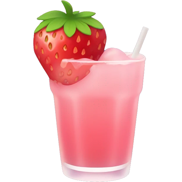 strawberry açaí lemonade with no beer  emoji
