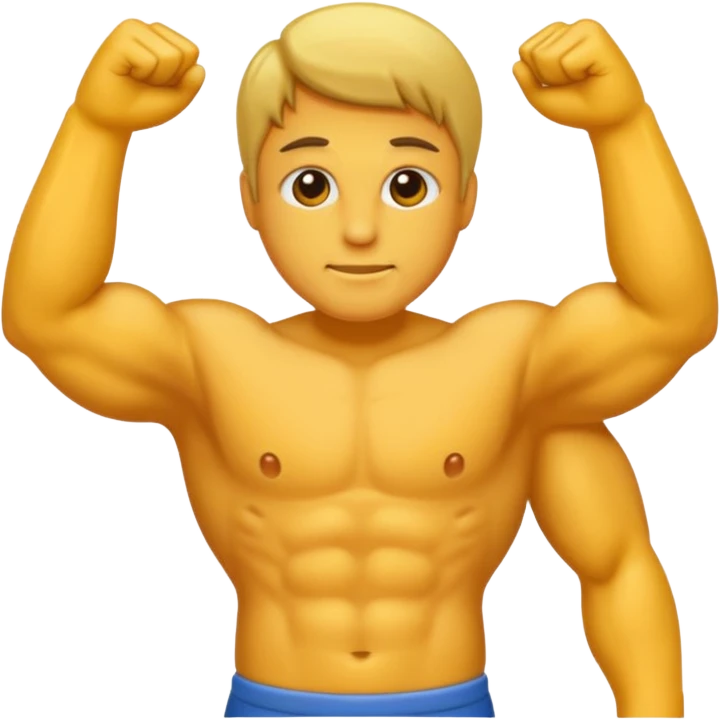 Costas musculosas emoji