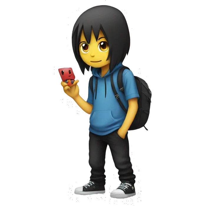 Emo playing Pokémon  emoji