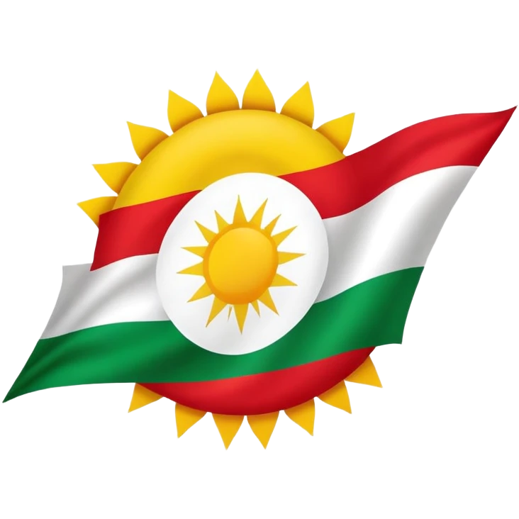 Kurdistan flag emoji
