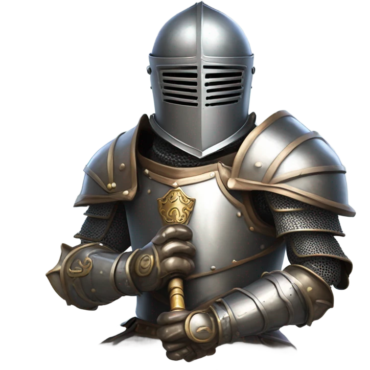 Knight vaping emoji