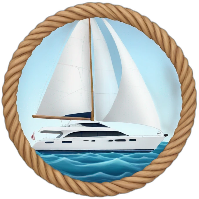 yacht saying welcome to YachtingMates emoji