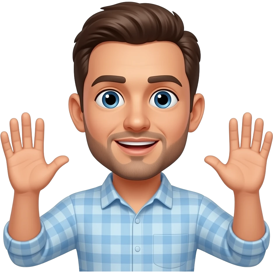 Marin with his hands up saying make it make sense emoji