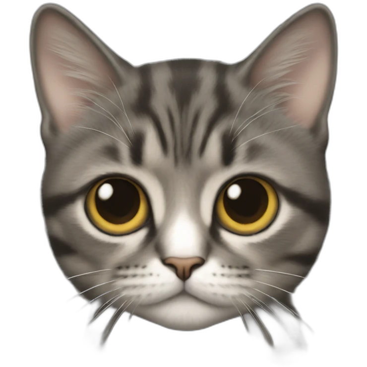 half cat half John Lennon emoji