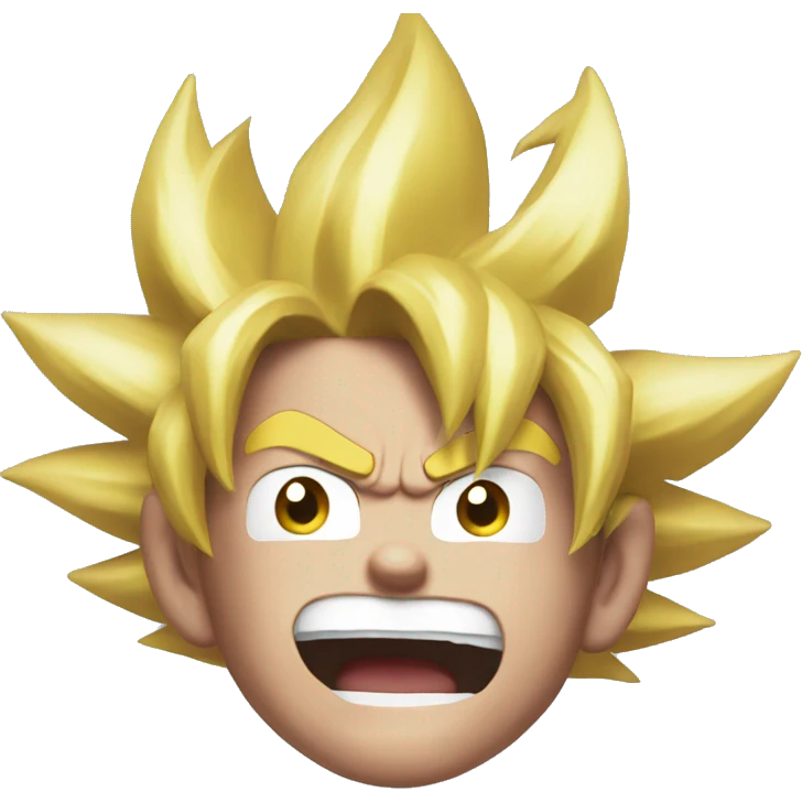 Goku molesto emoji