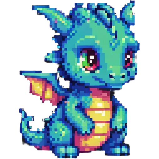 cute baby dragon emoji