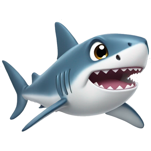 baby shark flying emoji