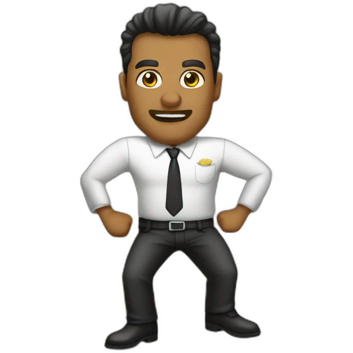 kick the boss emoji