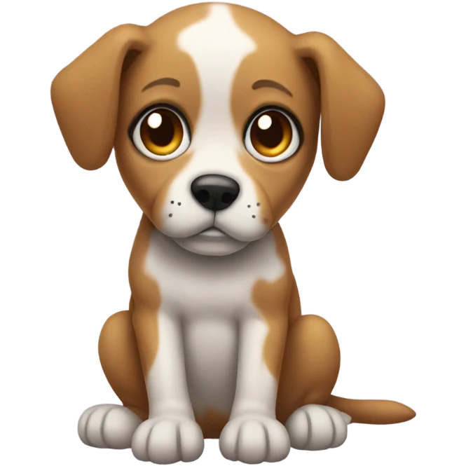 sick puppy emoji