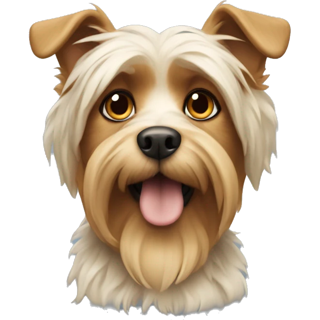 Yorkshire dog emoji