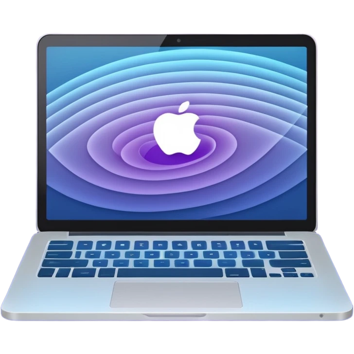 Show an open laptop with soft glowing lines or subtle movement effects around the screen, conveying excitement and anticipation for cool digital projects. Use harmonious colors like soft blues, purples, and creams. Style: modern, playful, professional, and eye-catching even at small sizes. emoji