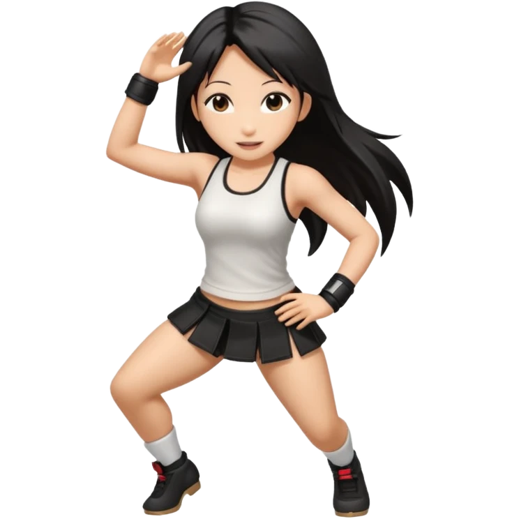 Final fantasy 7 Tifa dance  emoji