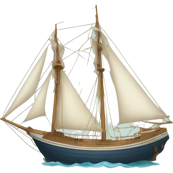 Sailing ship emoji