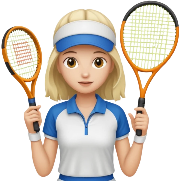 tennis girl outfit emoji