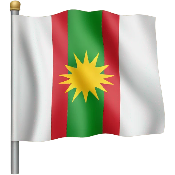 kurdistan flag emoji