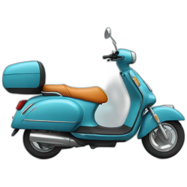 Holland sur un scooter emoji