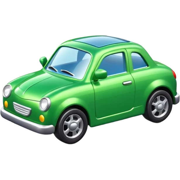 green car toy emoji