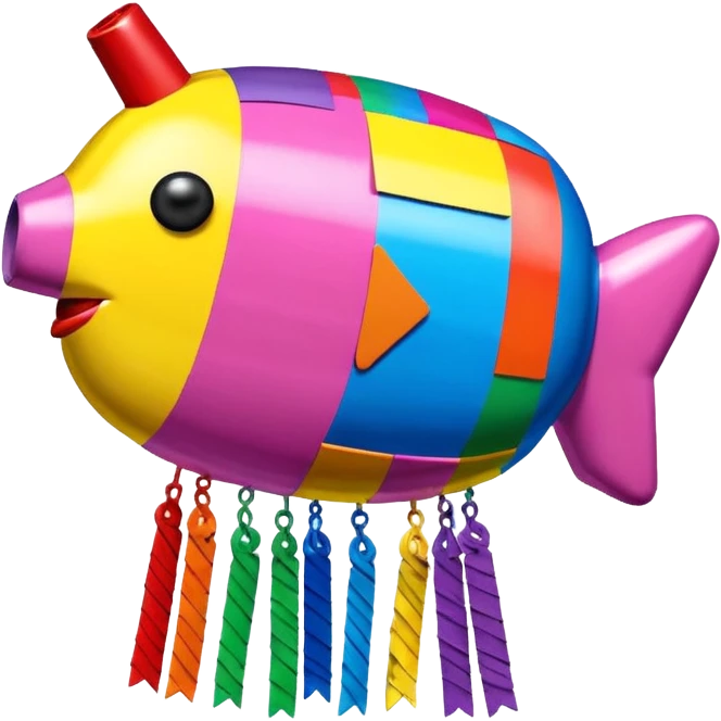   jeff koons style SPAM pinata sculpture  emoji