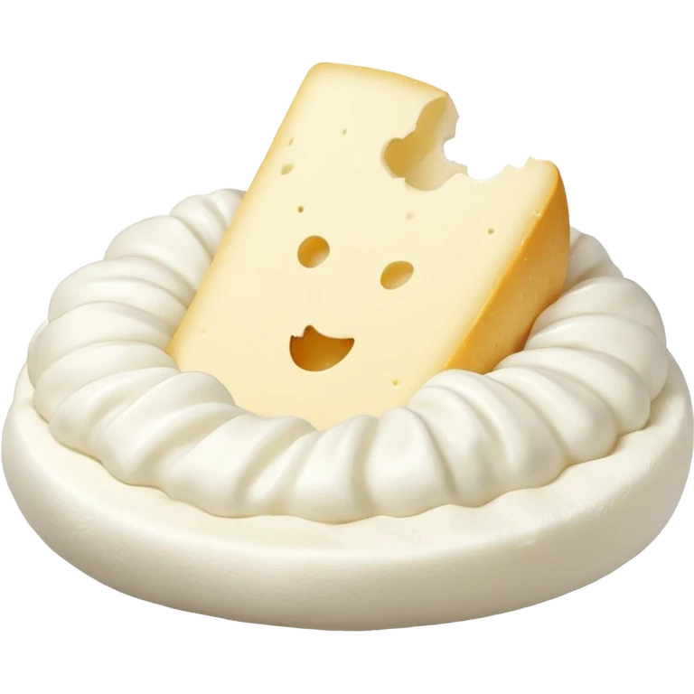 mozzarella sbriciolata emoji