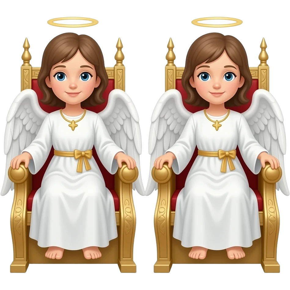 Thrones (angels) emoji
