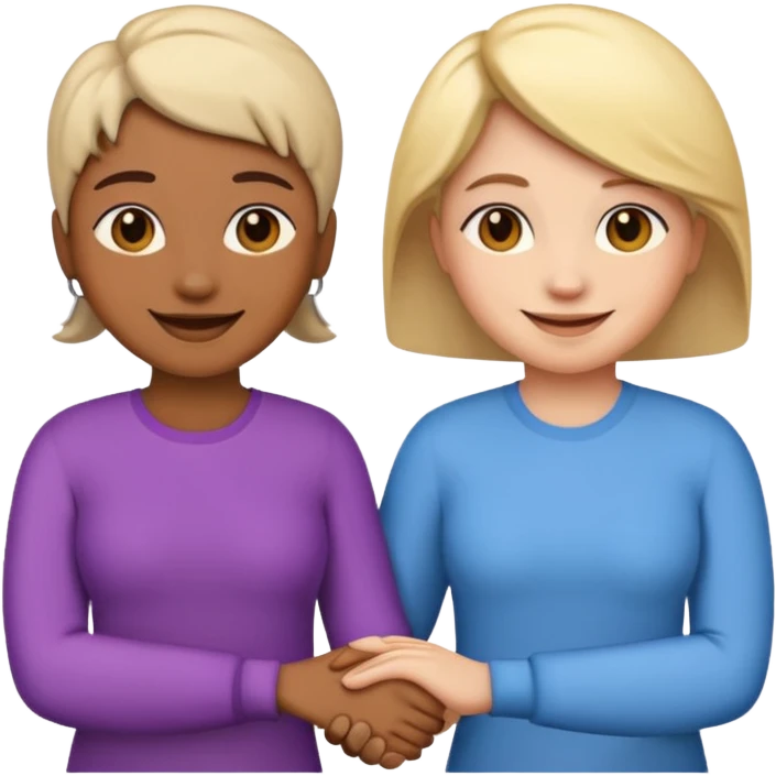 Make a lesbian emoji emoji