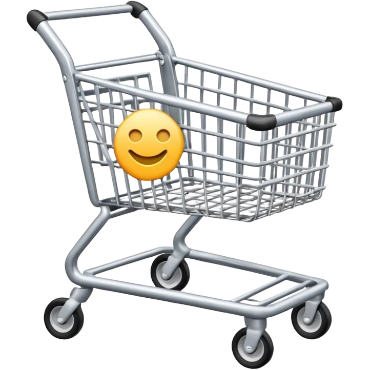 shopping cart emoji