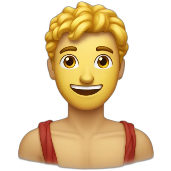 Fruñir el seño y sonreir emoji