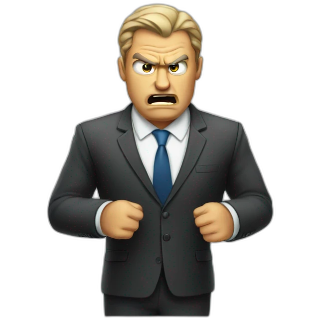 angry ceo emoji