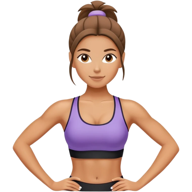 Pilates girl emoji