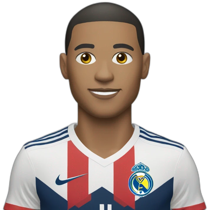 Kilian Mbappé emoji