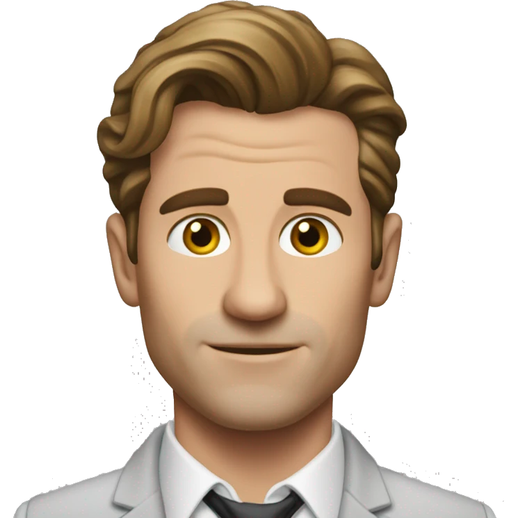 Very realistic Patric Bateman emoji