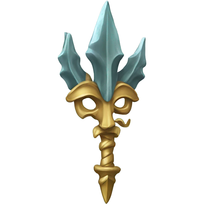 Poseidon’s trident emoji