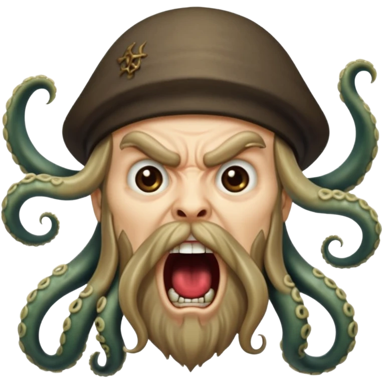 davy jones screaming emoji