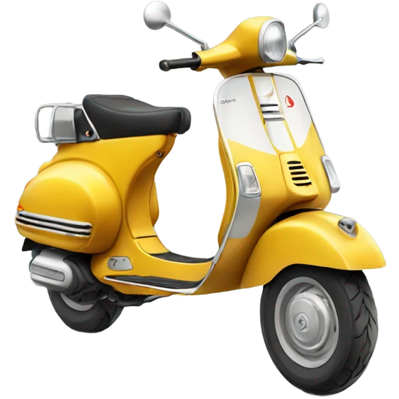 Summer Vespa bike emoji