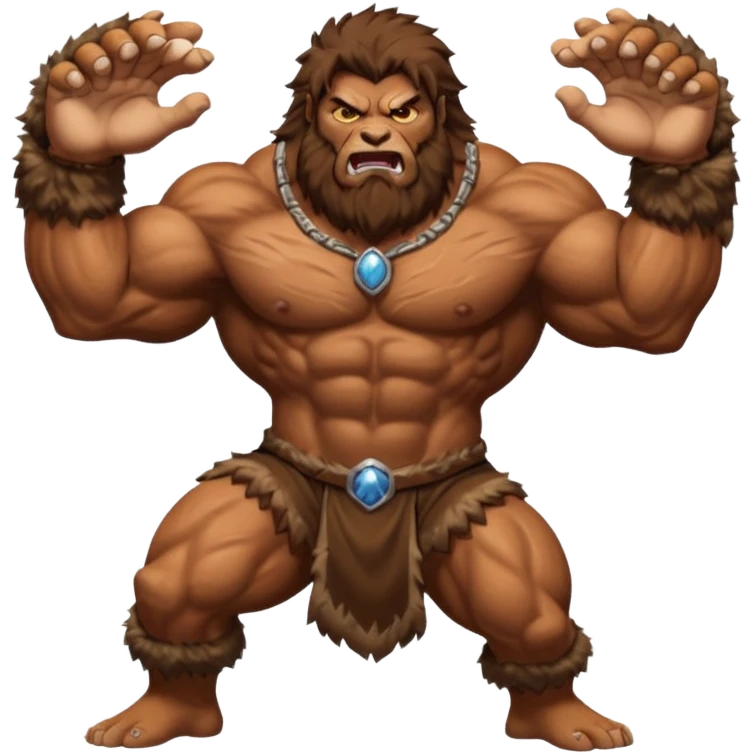 beast titan throwing rocks emoji